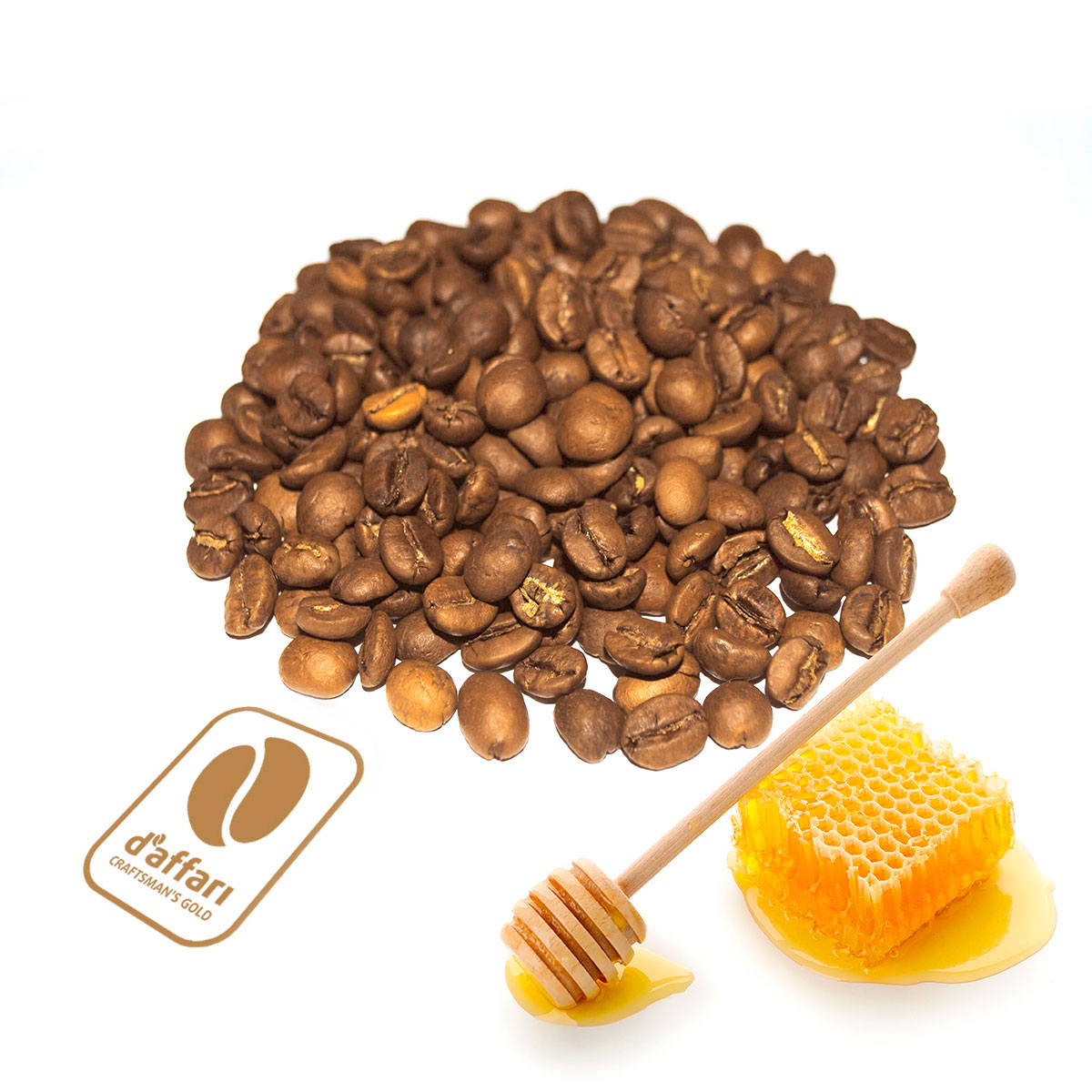 Кофе свежеобжаренный D"Affari Турецкий мед, 250 гр (6620/1)